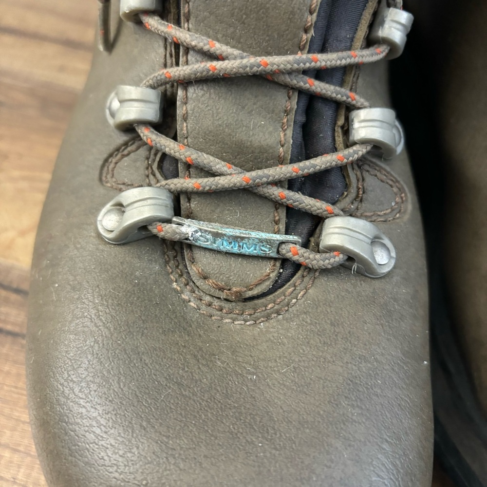 Simms Freestone Wading Rubber Soles Cleats Fishing Boots Men’s - Picture 5 of 11